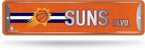 Vista 160 de Rico Industries NBA Basketball Metal Street Sign