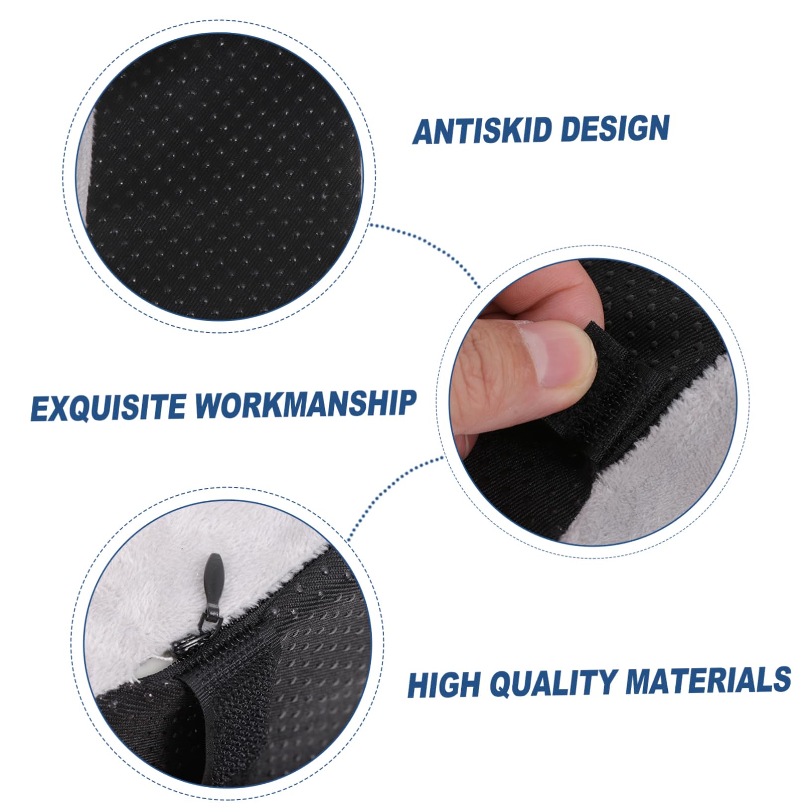 Operitacx 4 Pz Cuscino del Bracciolo della Sedia Bracciolo in Memory Foam Maniche del Bracciolo della Sedia Imbottiture Copri Bracciolo Cursore Spugna Manicotto Tampone Poliuretano Polietere