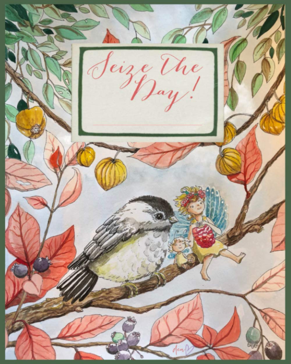 Seize the Day Notebook, Diary, Journal, Sketchbook, Workbook, Schoolbook