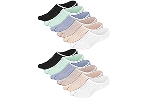 6 Pairs Cotton Tabi Flip Flop Socks for Women