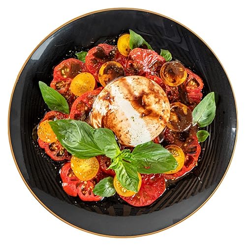 Miniatura 11 de Restaurantware -Moderna - Platos desechables de alta calidad de 10 pulgadas, 200 platos de plástico duraderos para fiestas, platos llanos de