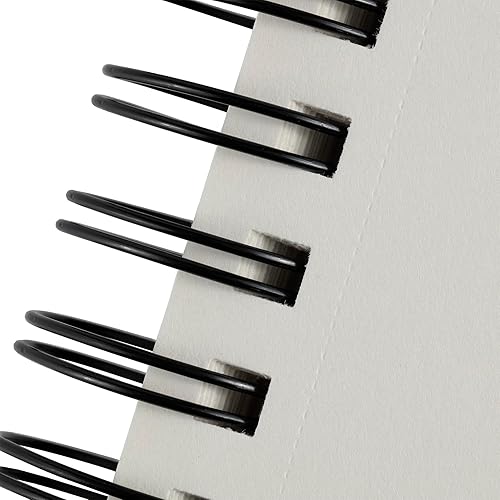 Miniatura 7 de Reflexions - Cuadernos de bocetos de campo de doble espiral de 5.5 x 8.5 pulgadas, 70 libras (80 hojas), paquete de 24