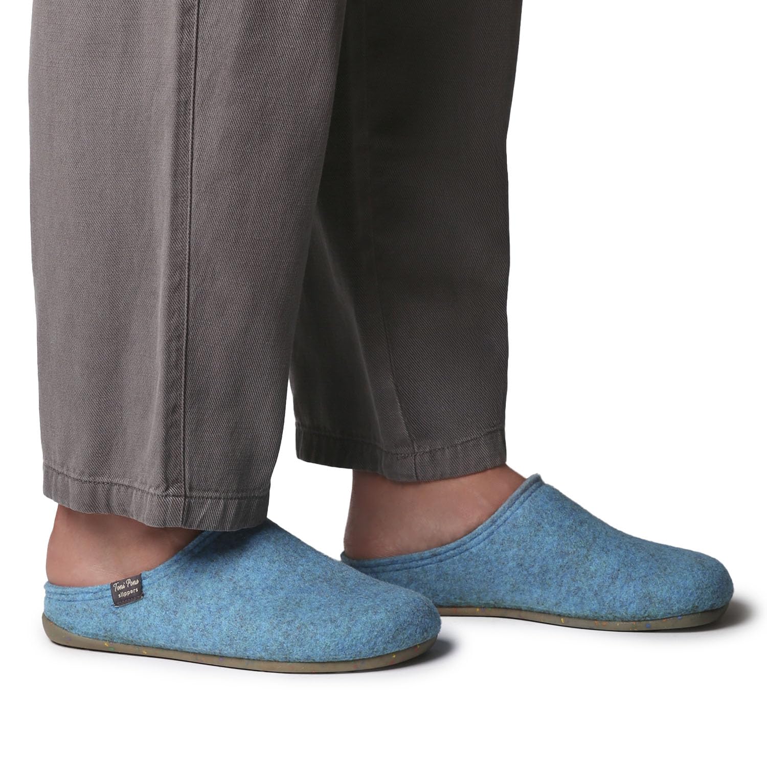 TONI PONS MONA-FR - Chaussons de maison femme en feutre recyclé.