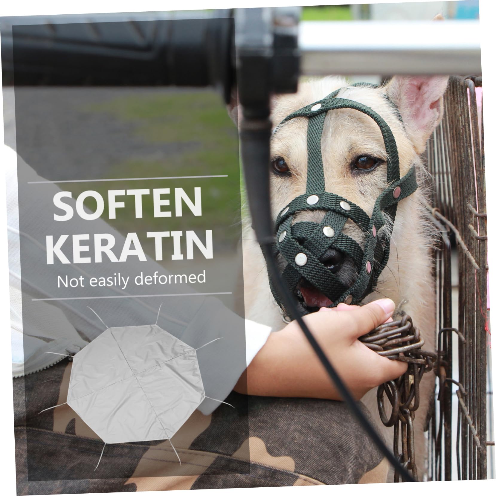 Abaodam 1Pc Outdoor Dog Playpen Cover Oxford Canopy for Dog Crate Grey Shade Top for Indoor Outdoor Use Secure Pet Shelter Prevent Escape Jumping