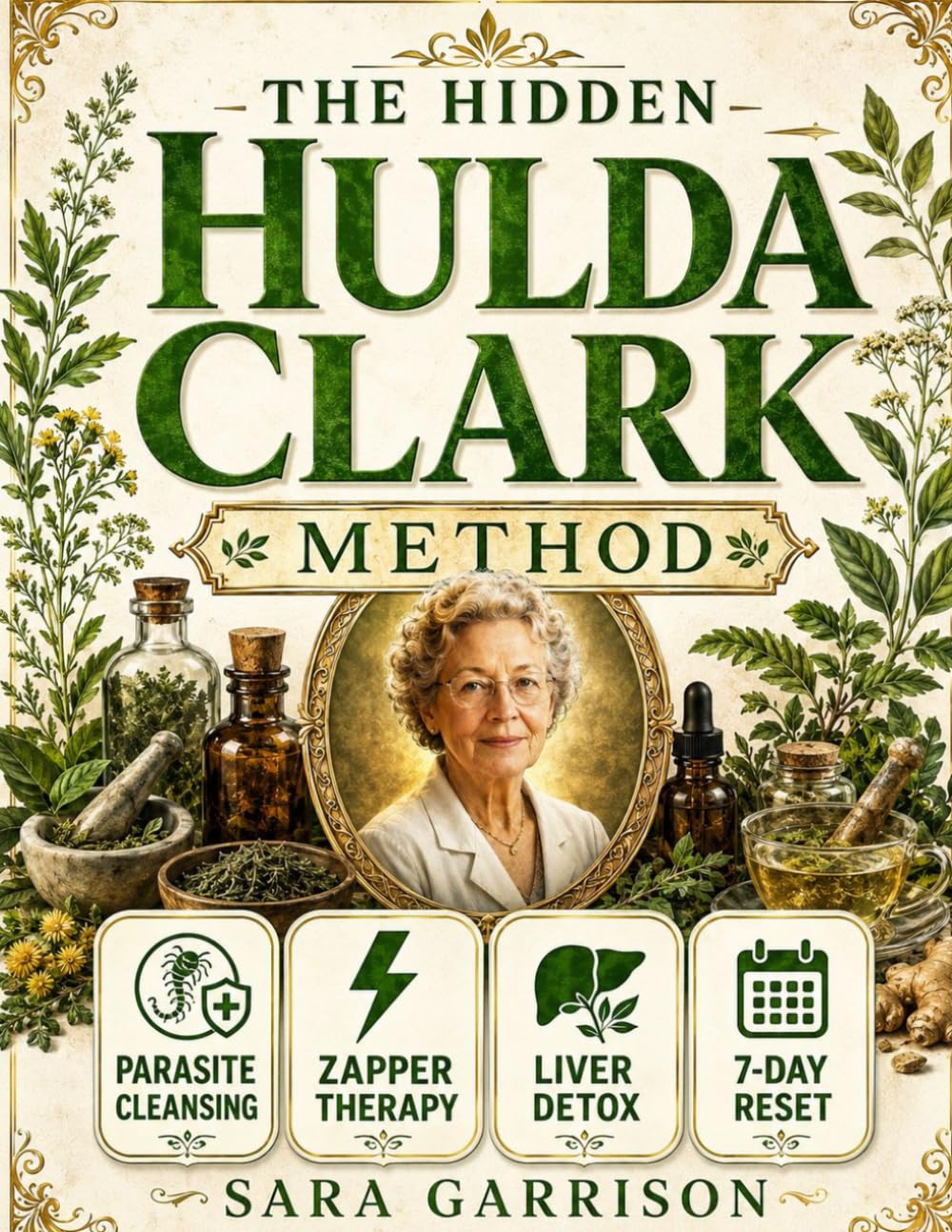 The Hidden Hulda Clark Method: A Practical Beginner’s Blueprint for Parasite Cleansing, Zapper Therapy, Liver Detox, and a 7-Day Natural Wellness Reset Inspired by Her Most Controversial Protocols
