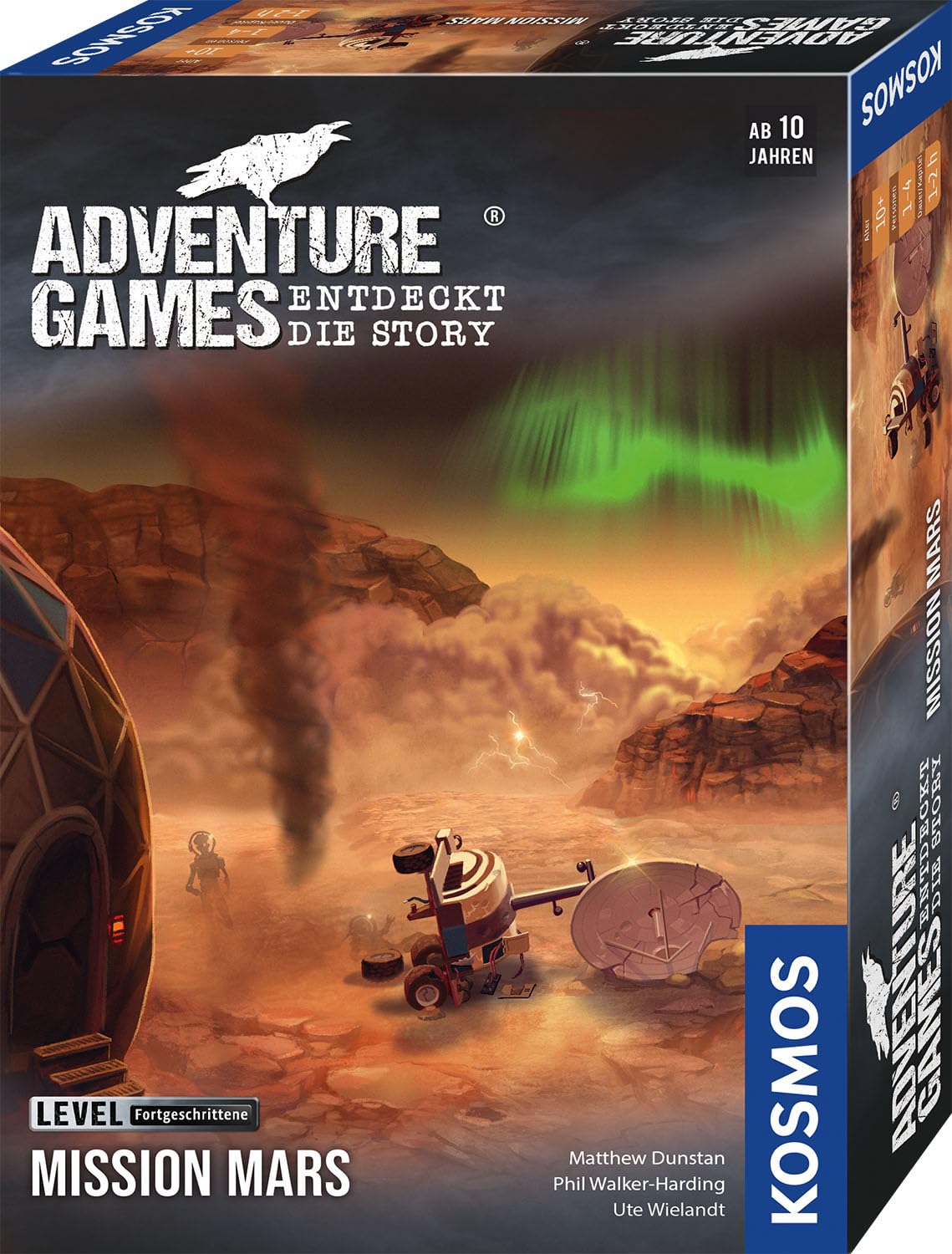 Kosmos 685331 Adventure Games - Mission Mars, Entdecke die Geschichte, kooperatives Brettspiel, für 1 bis 4 Spieler, ab 10 Jahren, spannendes Abenteuerspiel (Deutsch)