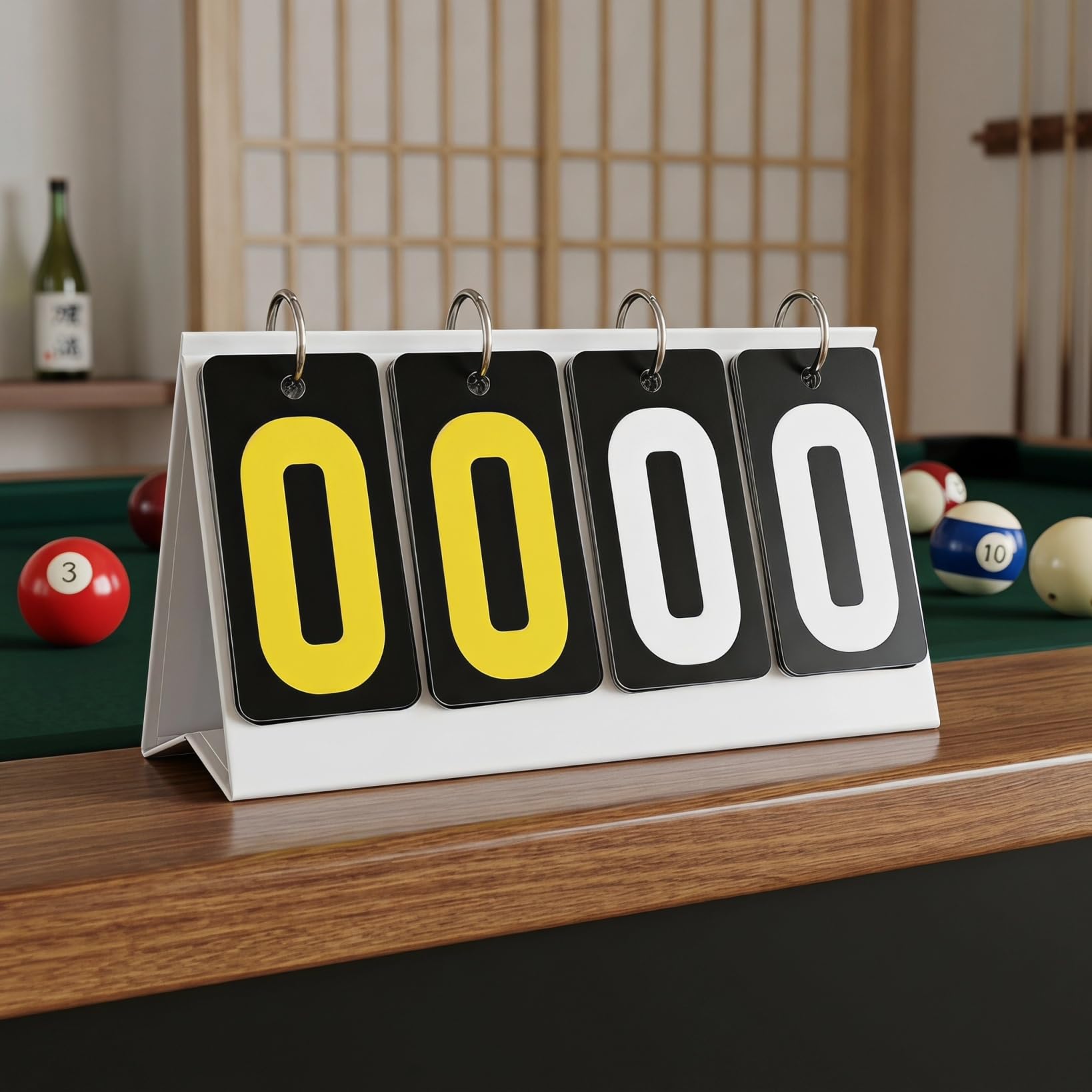 Amazon | NUOLUX 卓上 フリップスコアボード マルチスポーツ対応 卓球