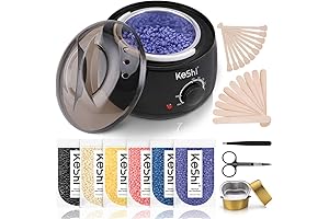 KeShi Brazilian Waxing Kit for Painless Hair Removal