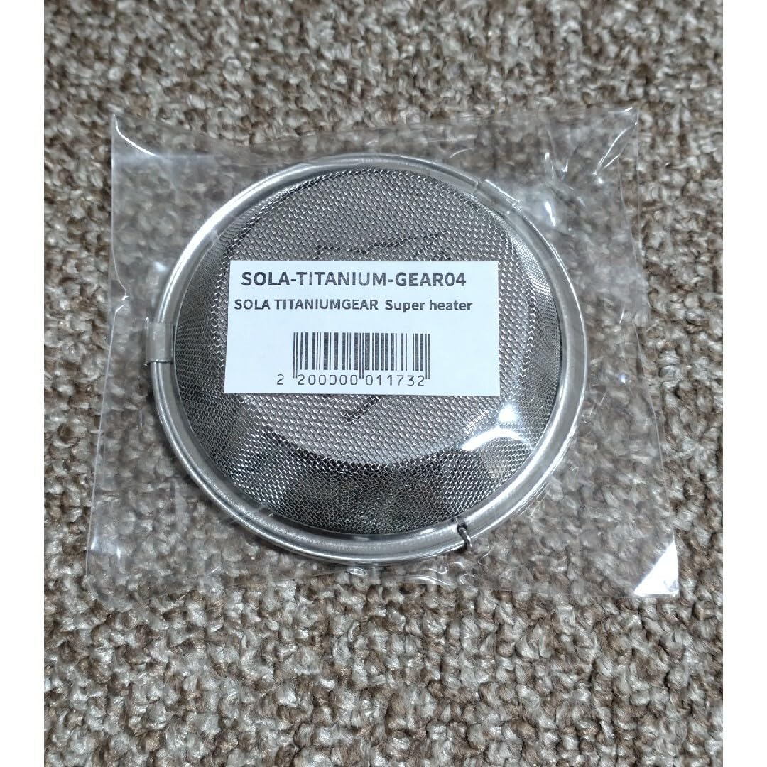 ソラチタニウムギア　ヒーター Sola Titanium Gear Super Heater ソラチタニウムギア スーパー