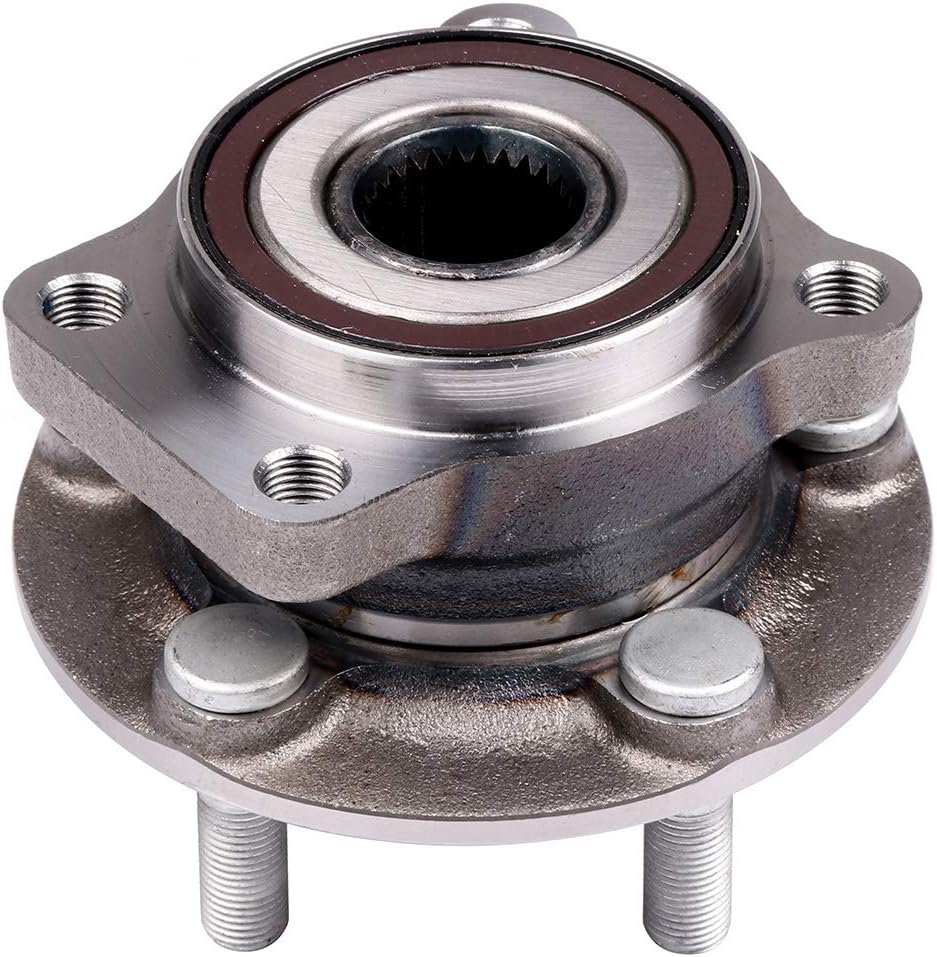 cciyu 513220 Wheel Hub and Bearing Assembly for Subaru Legacy Outback Front Wheel Hubs with ABS 5 Lugs (2)