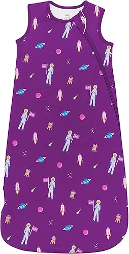 Miniatura 11 de KYTE BABY Saco de dormir unisex con rayón para bebés y niños pequeños, 1,0 Tog Rosa (Blush),Nube,Esmeralda,Rápido y