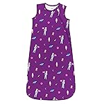 KYTE BABY Unisex Rayon Made from Bamboo Sleep Bag for Babies and Toddlers, 1.0 Tog (Large, Barbie Astronaut)