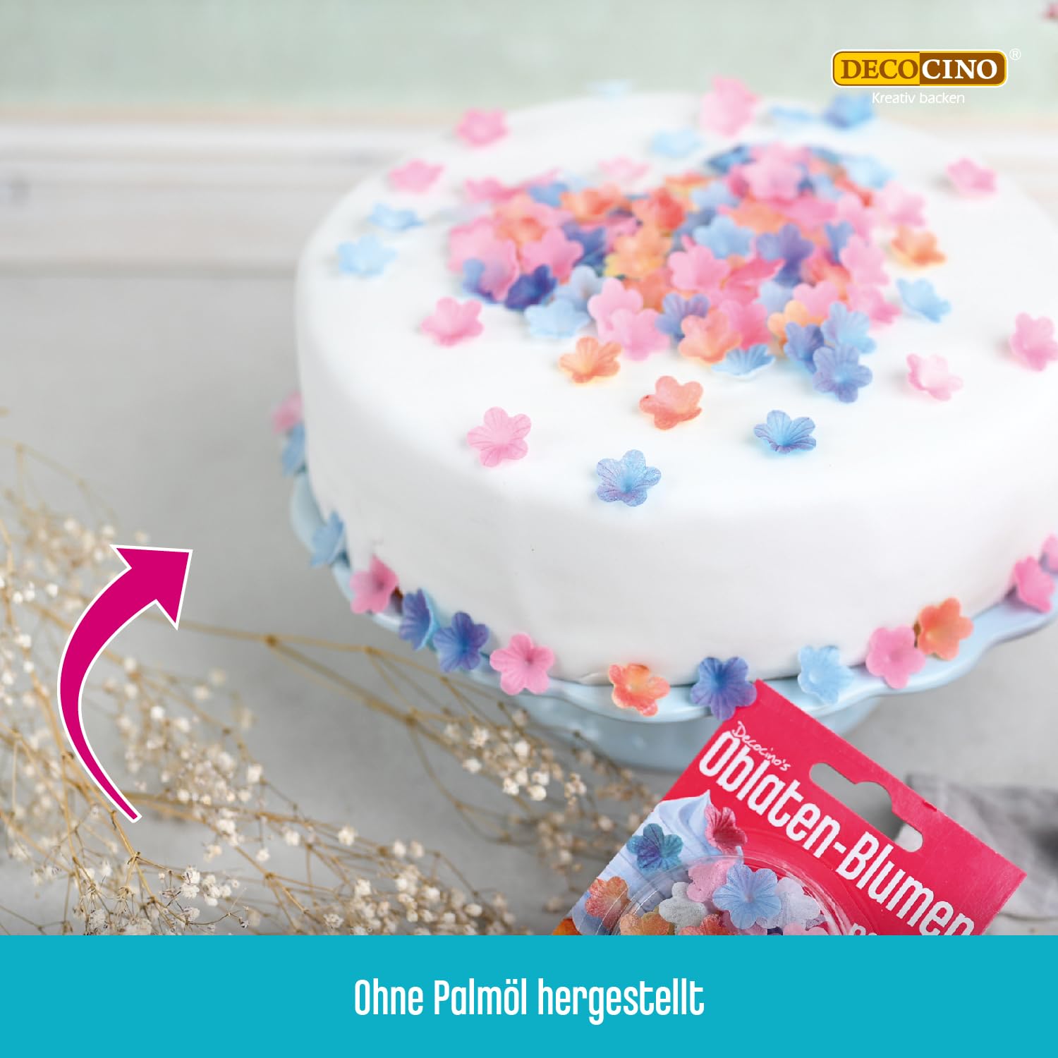 DECOCINO Fondant weiß – 1 Kilo Vorteilspack – ideal zum Verzieren von Kuchen, Torten, Cakepops – palmölfrei & vegan (Packung mit 2)