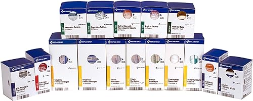 First Aid Only Recarga para armarios de negocios generales smartcompliance de medicamentos 137libras