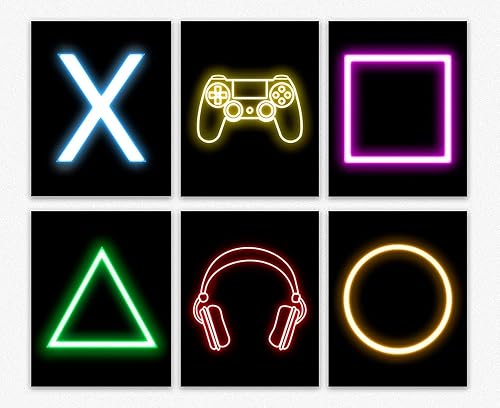 DecoraciĂłn de habitaciĂłn de jugadores, pĂłsteres de neĂłn para decoraciĂłn de dormitorio, accesorios de juego para tus cosas de juegos de Playstation, DecoraciĂłn de habitaciĂłn de jugadores, pĂłsteres de neĂłn para decoraciĂłn de dormitorio, accesorios de juego para tus cosas de juegos de Playstation,