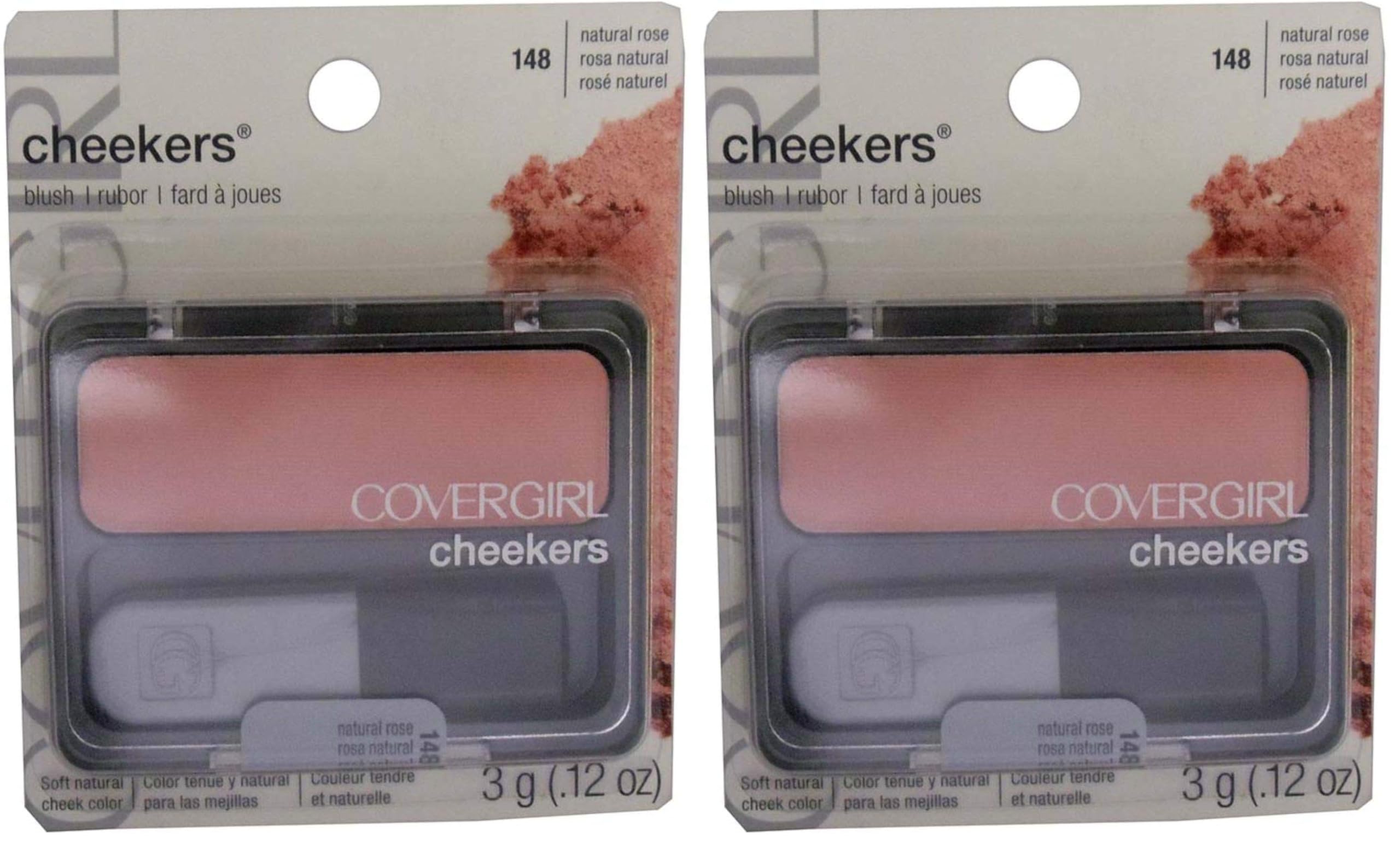 COVERGIRL Cheekers Blendable Powder Blush Natural Twinkle.12 oz, 1 Count (Pack of 2)