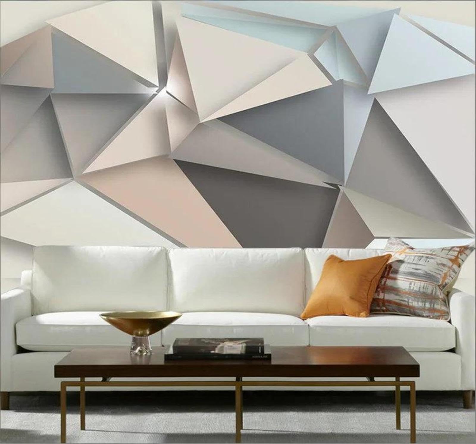 Abstract Creative Three Dimensional Lines Geometric 3D Wallpaper Easy Install Feature Office Living Room Sofa Bedroom TV Background Wall Decoration-350cm×256cm