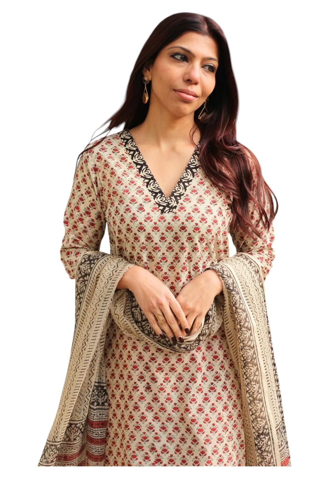 Ensemble kurta en viscose pour mariages et fêtes traditionnelles
