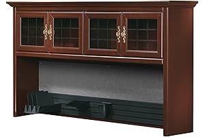 Sauder Heritage Hill Hutch in Classic Cherry Finish