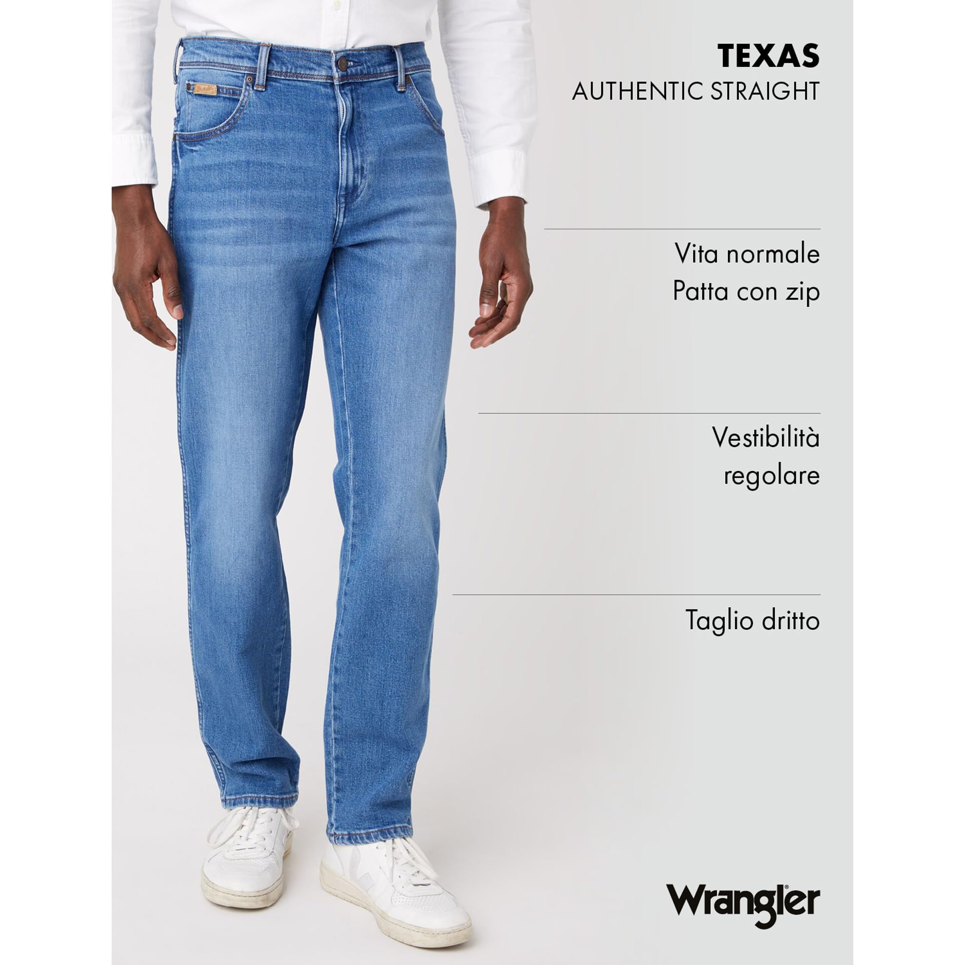 Wrangler - Texas, Jeans Uomo