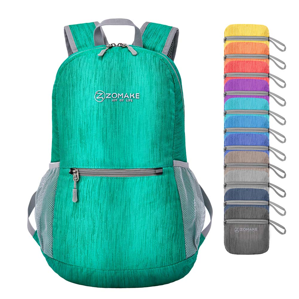 ZOMAKE Lightweight Packable Backpack, 20L Small Foldable Daypack for Hiking