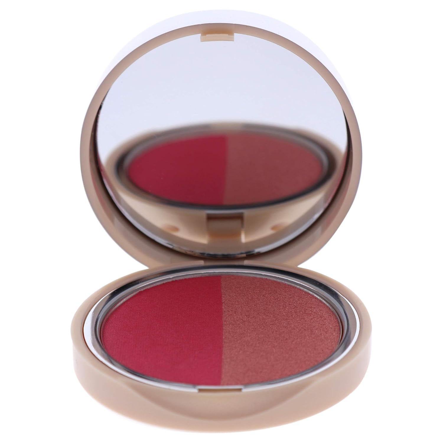 PUPA Milano Extreme Blush Duo - Highly Blendable Formula - Lightweight - Creates A Beautiful Sun-Kissed Appearance - Suitable For All Skin Types - Glow Creamy - 140 Radiant Flamingo - 0.141 Oz - Image 2