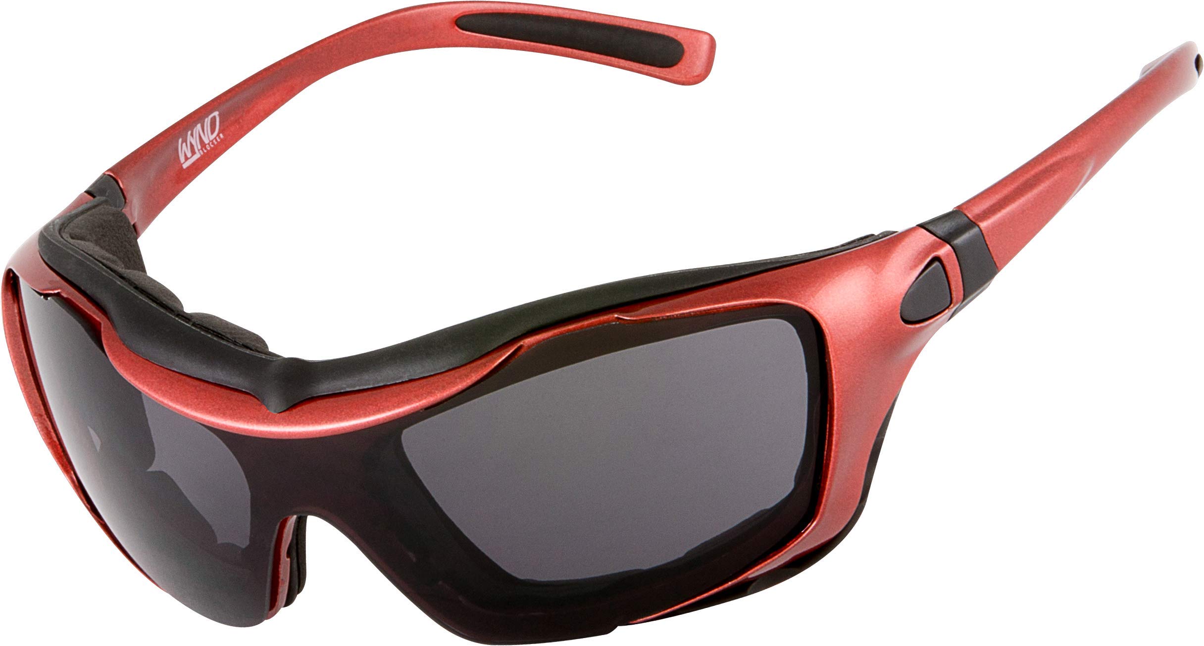 WYND BlockerPolarized Large Motorcycle Riding Sunglasses Sports Wrap Glasses