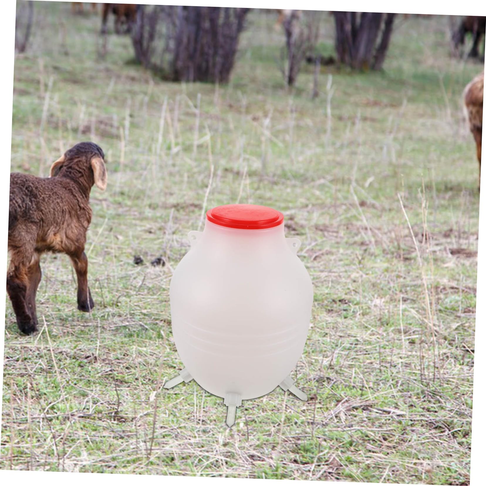 HEMOTON Biberon Per Capretti e Agnelli in Riutilizzabile Con Tettarella Morbida Per Alimentazione Con Latte Di Capra Per Allattamento Dei Piccoli Animali Da Fattoria