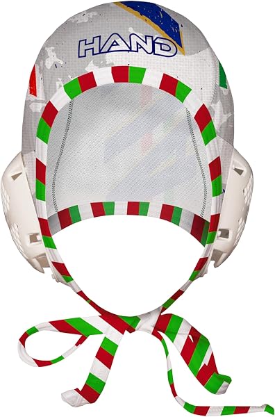 HAND SPORT Cuffia da Pallanuoto, Calottina Pallanuoto, MOD. Strike ITA Professional, Unisex. - 5