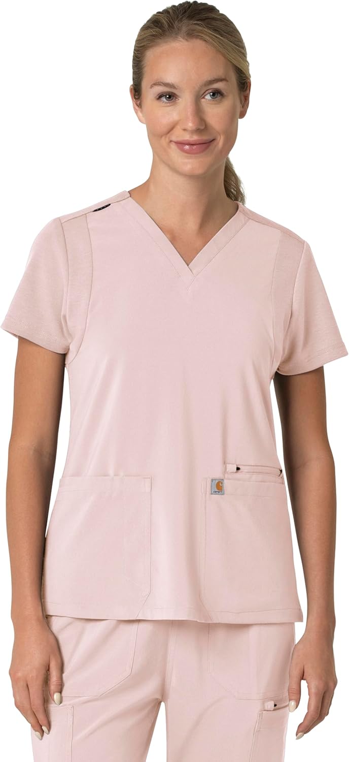 Carhartt Scrubs C13210 Women's Force Cross-Flex Modern Fit Flex Panel
