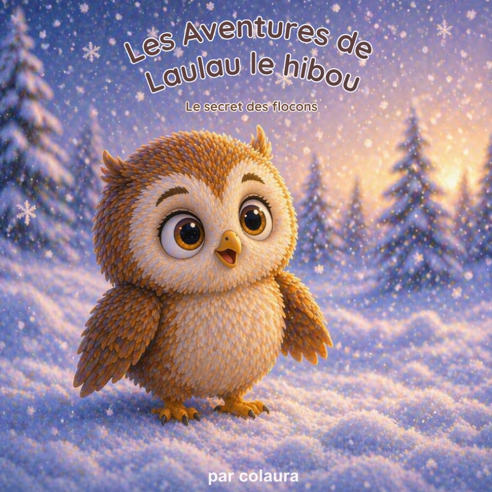 Les aventures de Laulau le hibou : Le secret des flocons: Histoire illustrée pour enfants - Idéale pour le rituel du coucher (Les aventures de Laulau le hibou : histoires du soir)