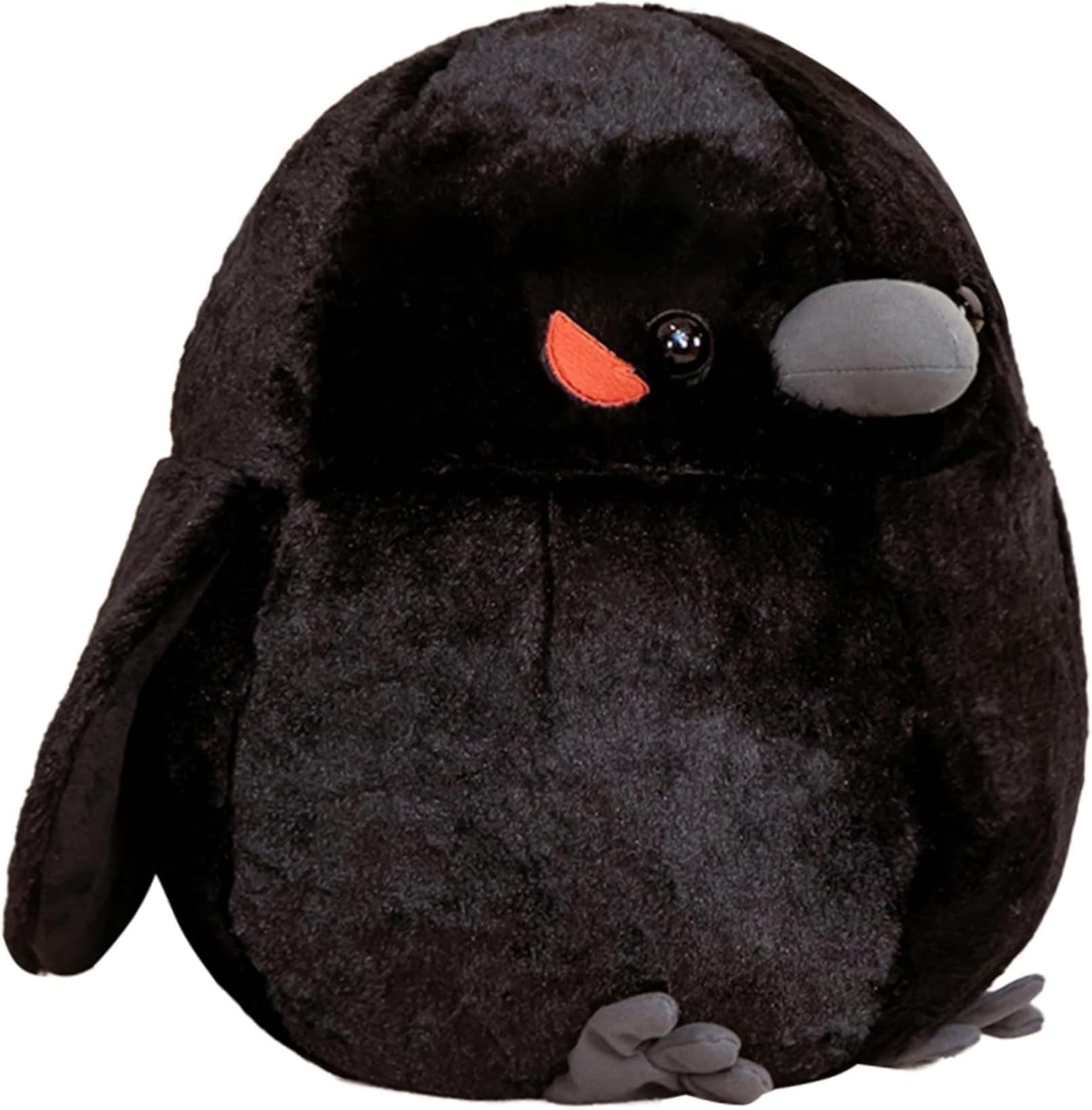 Amazon｜Ziuuihuぬいぐるみ カラス もちもちクッション 抱き枕 からす