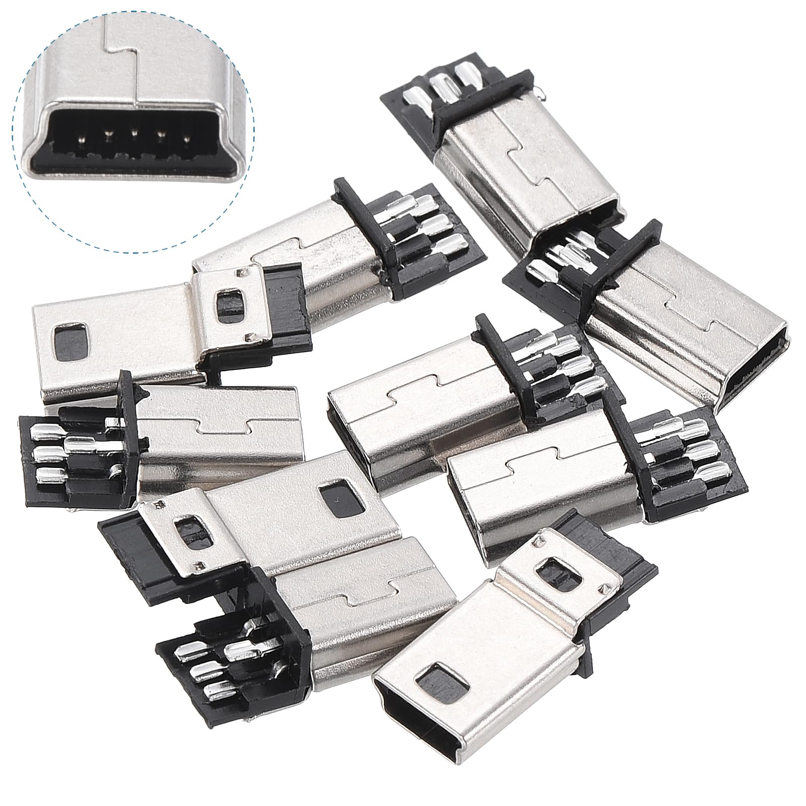 Mini usb naar dip adapter 5pin