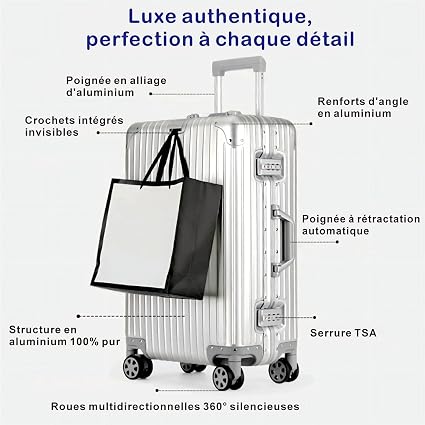 Bac à Bagages En Alliage échelle 1/10 Avec Spots LED - Accessoire Pour Modélisme