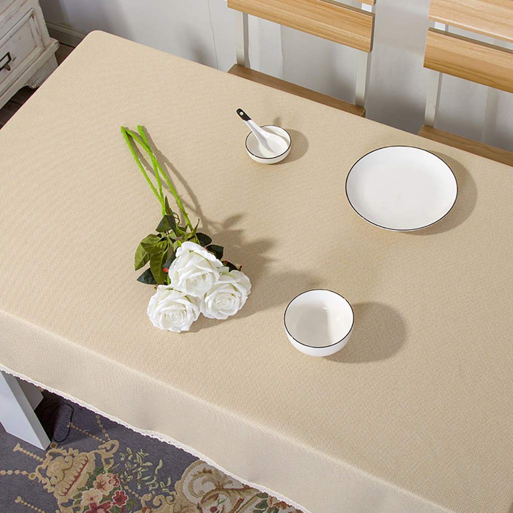 Nappes bon coton lin lavable nappe cuisine salle à manger décoration