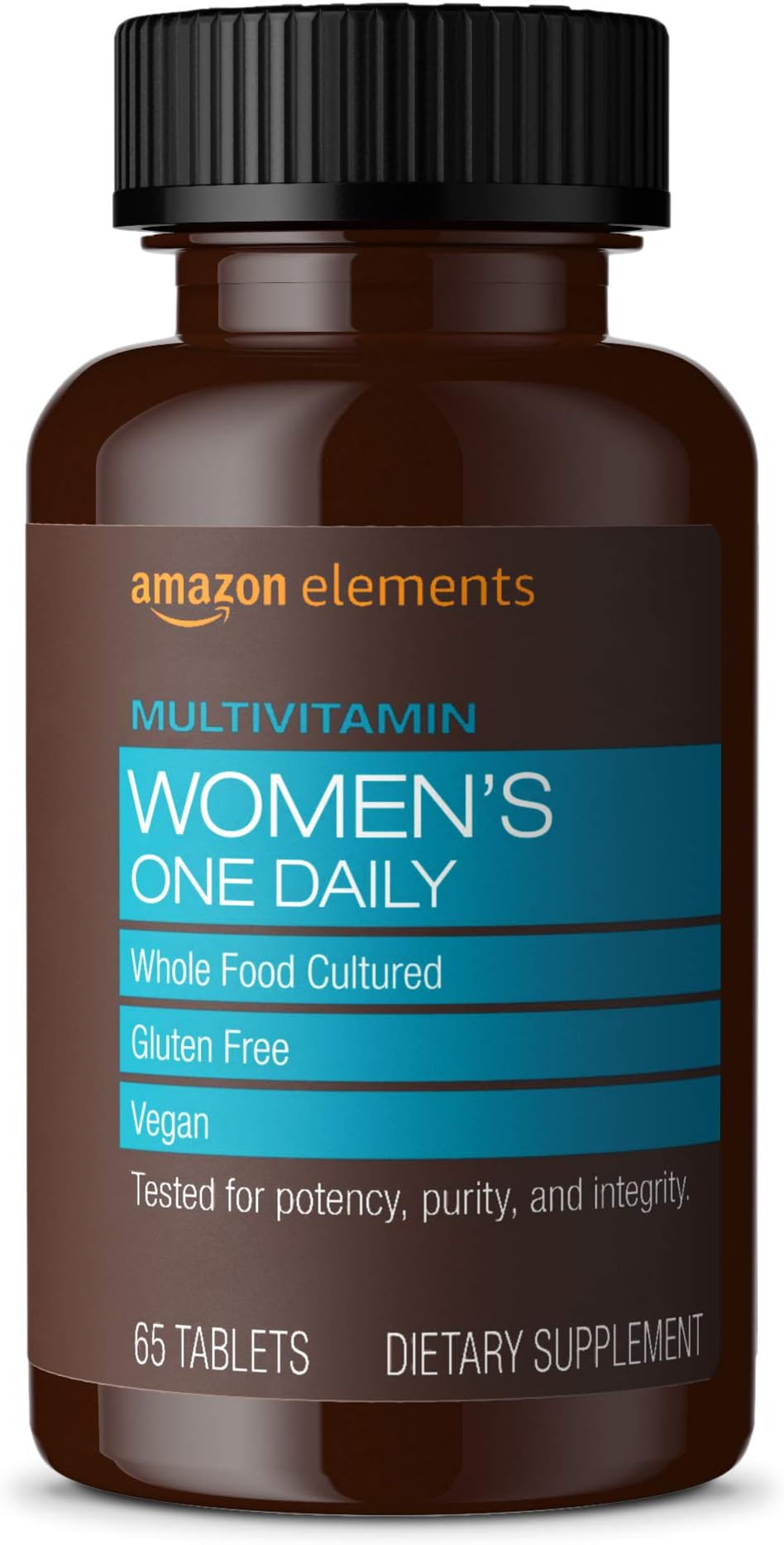 Women’s One Daily Multivitamin, 59% Whole Food Cultured, Vegan, 65 Tablets, 2 month supply (Packaging may vary)