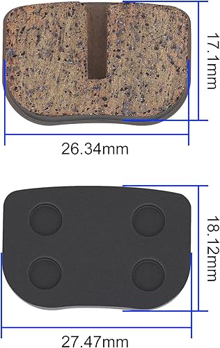 Miniatura 2 de Road Passion Pastillas de freno de disco para CT100U Mini Bike 97cc 2.8hp DB30 Mini Baja Doodlebug Warrior MB165 MB200 5.5HP 6.5HP196cc MBX10 MBX11