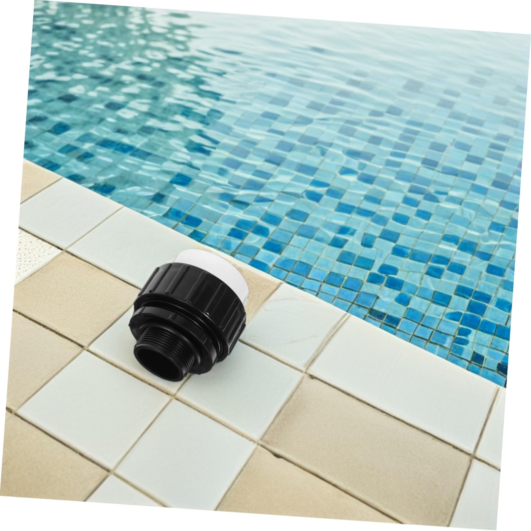 Adaptateur pour Pompe Piscine Résistant Haute Température Joint Coulissant Étanche Construction Abs Compatible Multi-Marques Maintien Stabilité Pompe Spa