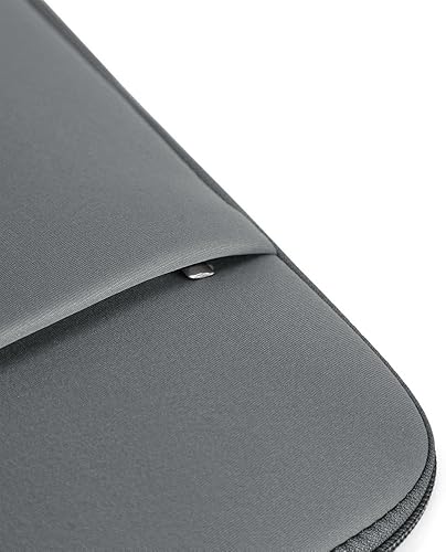 Miniatura 6 de RAINYEAR - Funda para laptop de 11 a 11.6 pulgadas, funda suave de transporte para computadora con bolsillo frontal y bolsa de accesorios,