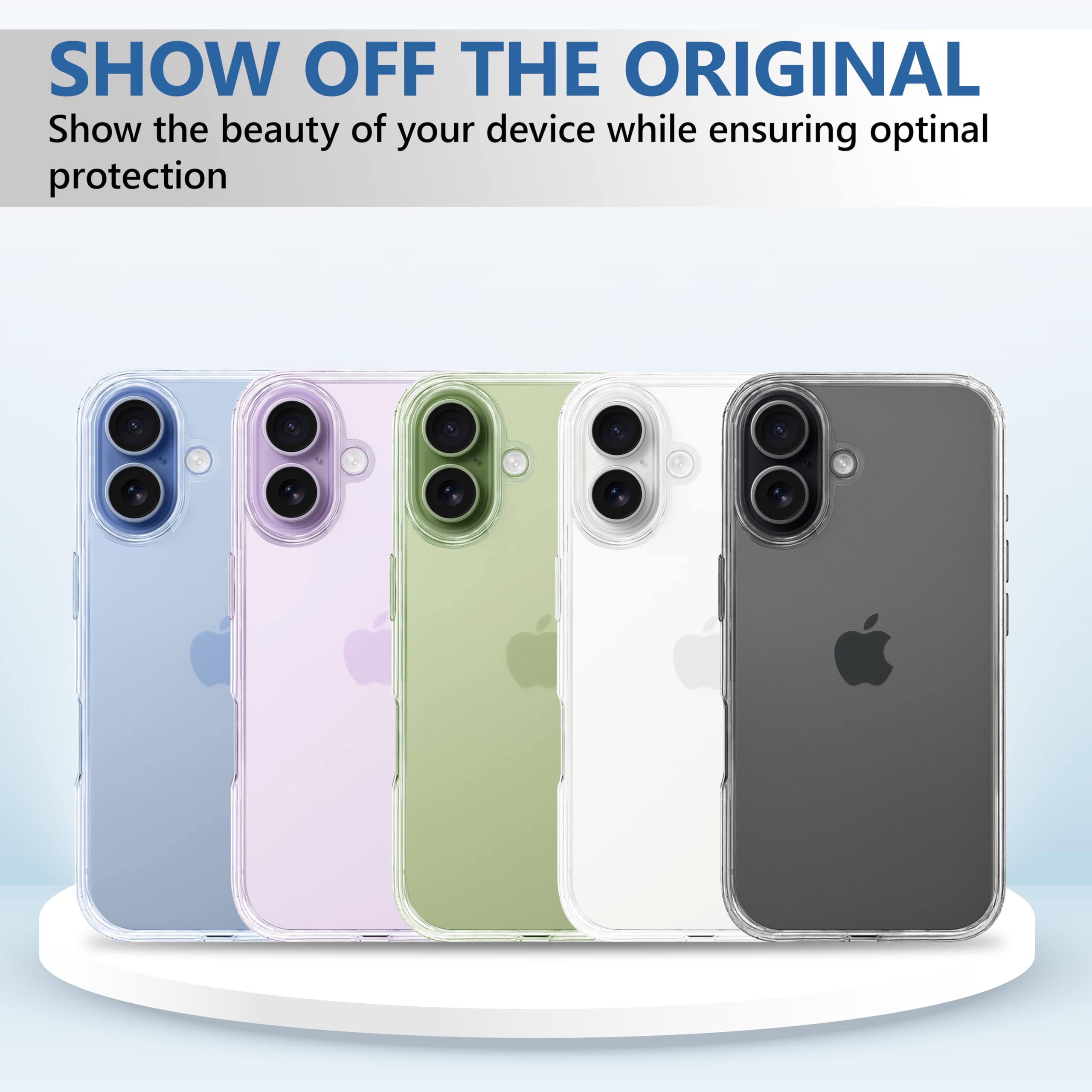 CEDO iPhone 17 Clear Case | Soft Flexible Slim-Fit | Full Body 360 Protection Shock Proof TPU Back Cover (Transparent) — Amazon image 6