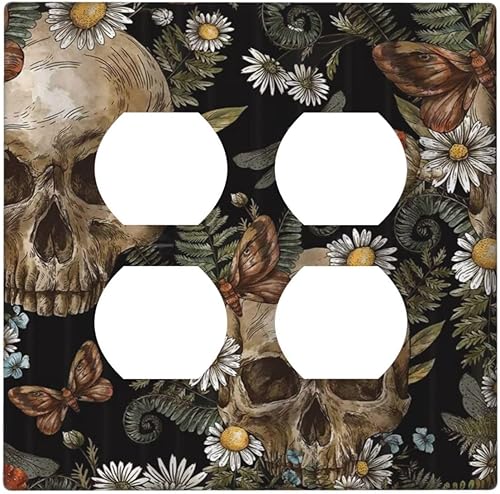 Miniatura 22 de Cubiertas de Interruptor de Luz de 1 Gang Medieval Abstracto Moderno Luna Estrellado Gran Ola Toggle Simple Placa de Pared Cubierta Decorativa de