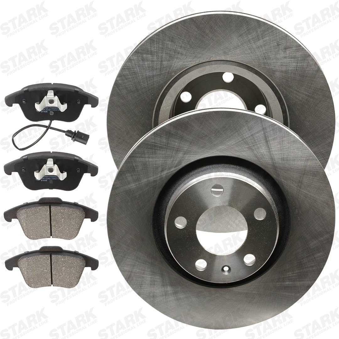 STARK Bremsen Set Vorne 314mm Bremsscheiben und Beläge Komplett