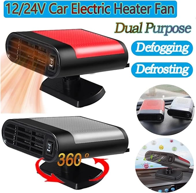 Calefactor Eléctrico Portátil Convector 12V/24V miniatura 5