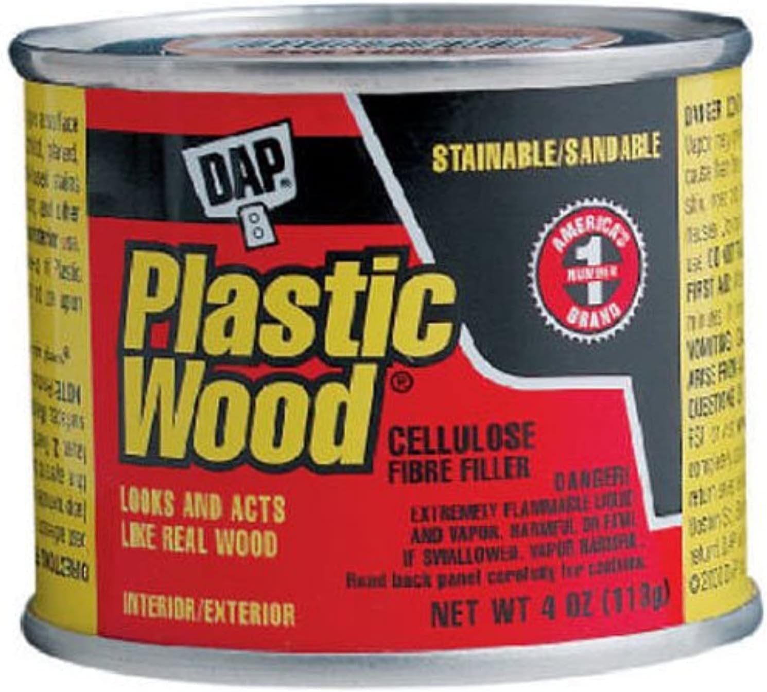 Plastic Wood Filler, Golden Oak