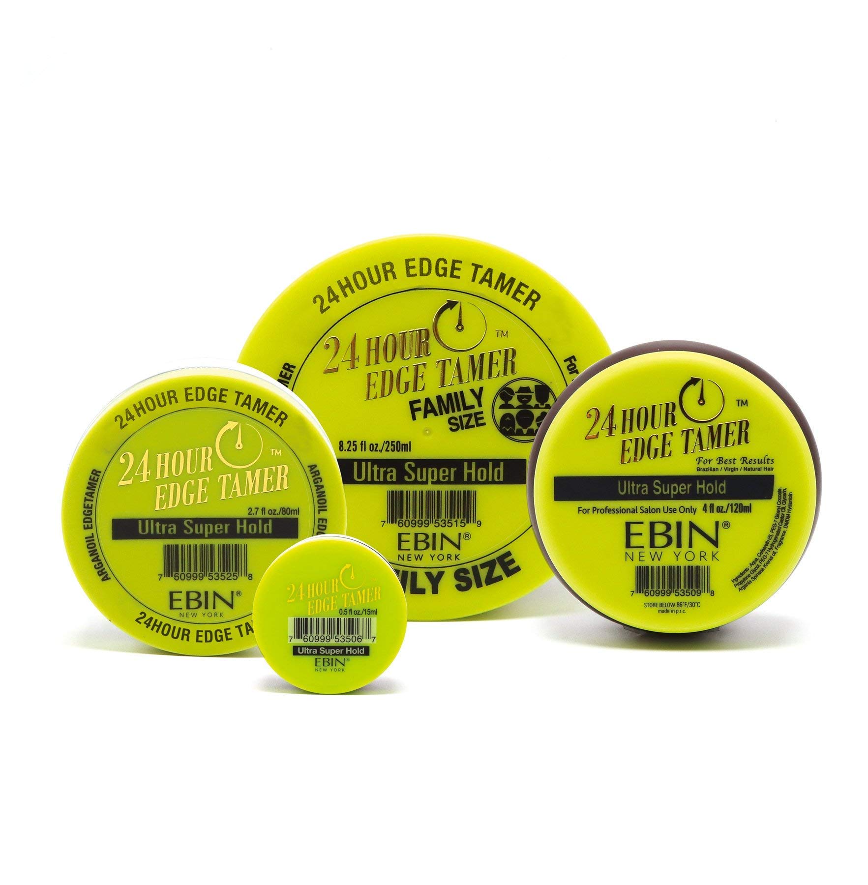 Ebin 24 Hour Edge Tamer - Ultra Super Hold (4 oz Size)