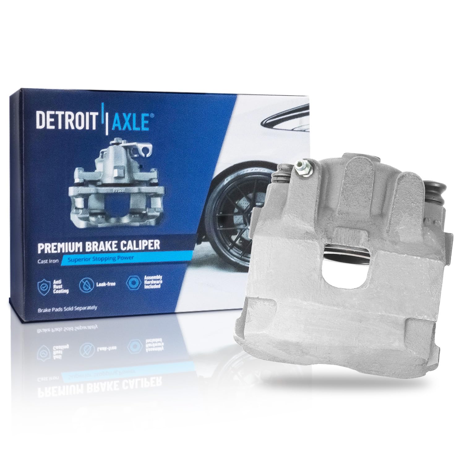 Detroit Axle - Front Right Brake Caliper for Chrysler Town &amp; Country