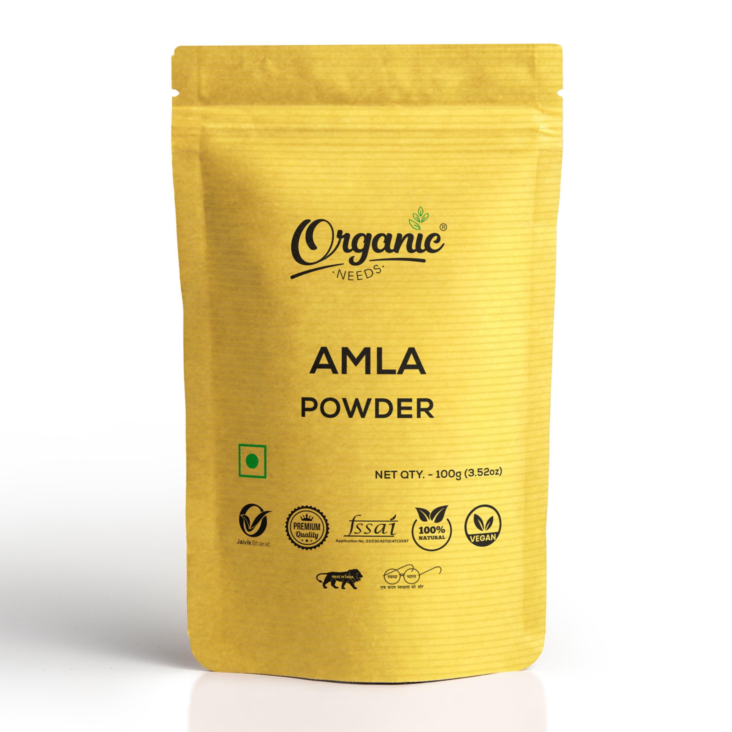 Organic Needs Dried Amla Fruit Powder 100 Grams, Amla Powder For Eating, Amla Powder For Drinking, Amla Powder For Hair Growth, Indian Gooseberry. (B0CBQD3L16) Amazon Price History, Amazon Price Tracker