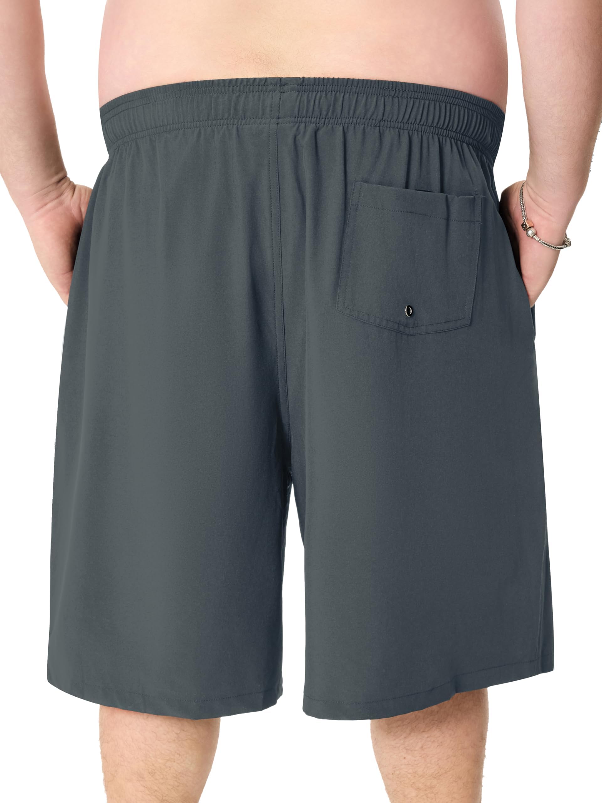 Arcweg Badehose Herren große Größen 2XL-6XL, schnell trocknend mit Kompressions-Netzfutter & elastischem Bund | Boardshorts für Strand, Schwimmen und Sport