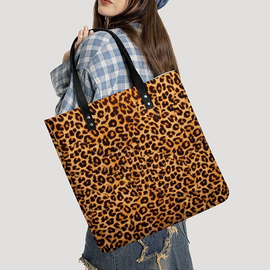 未使用】EARLY GATES ヒョウ柄トートバッグ 未使用】EARLY GATES