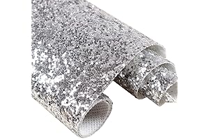 Silver Shimmering Glitter Wallpaper: Transform Your Walls with Sparkling Elegance